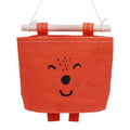 Cotton Linen Storage Home Wardrobe Hang Bag Door Wall Pouch Cosmetic Toys Organize Pocket stationery Contain for Room