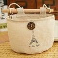 Wall Hanging Bag Sundry Cotton Patterns Storage Bags Basket Classic Table Cosmetic Organizer Bag Holder Sundries Container