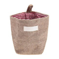 Retro Cotton Linen Storage Box Cosmetic Makeup Sundries Basket Mini Desktop Storage Bag Door Hanging Bags