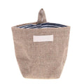 Retro Cotton Linen Storage Box Cosmetic Makeup Sundries Basket Mini Desktop Storage Bag Door Hanging Bags